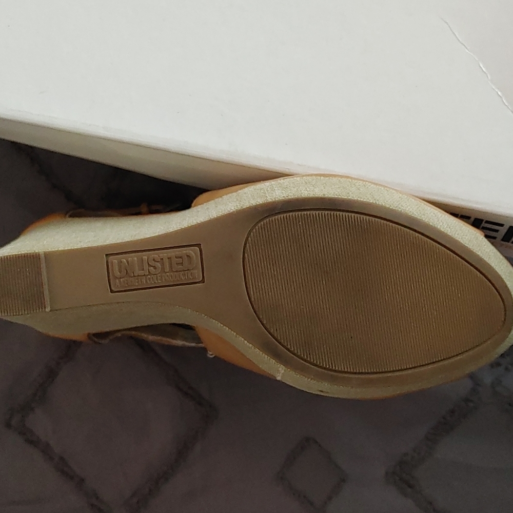 UNLISTED open toe wedges - Picture 5 of 8